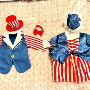 Wine bottle topper decorations patriotic 4th of July